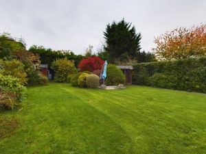 Alternative rear garden- click for photo gallery
